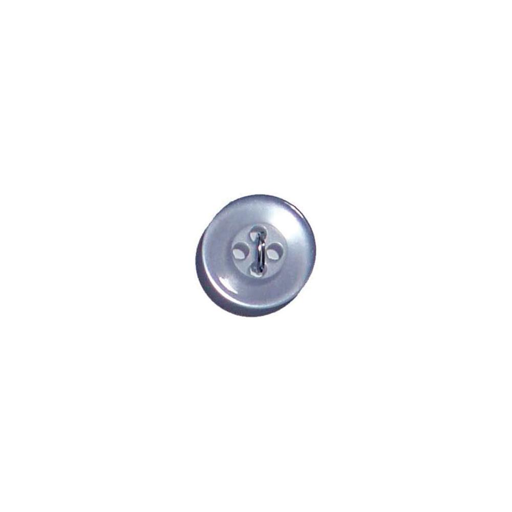 Slimline Buttons Blue 4 Hole S57  1/2"/12 mm